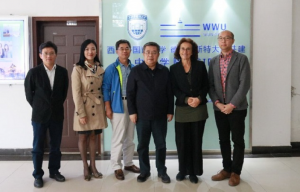 GIP-Empfang in Xian: Parteisekretär Deng Zhihui trifft Münsteraner Professorin Dr. Susanne Günthner